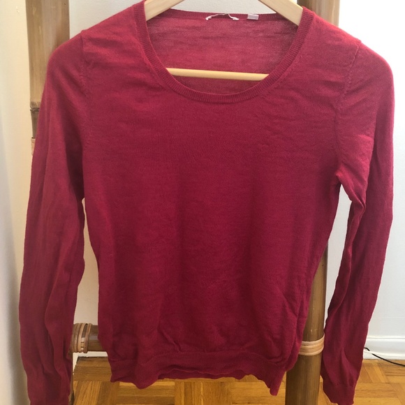 Uniqlo Pink Wool Sweater - Picture 1 of 13